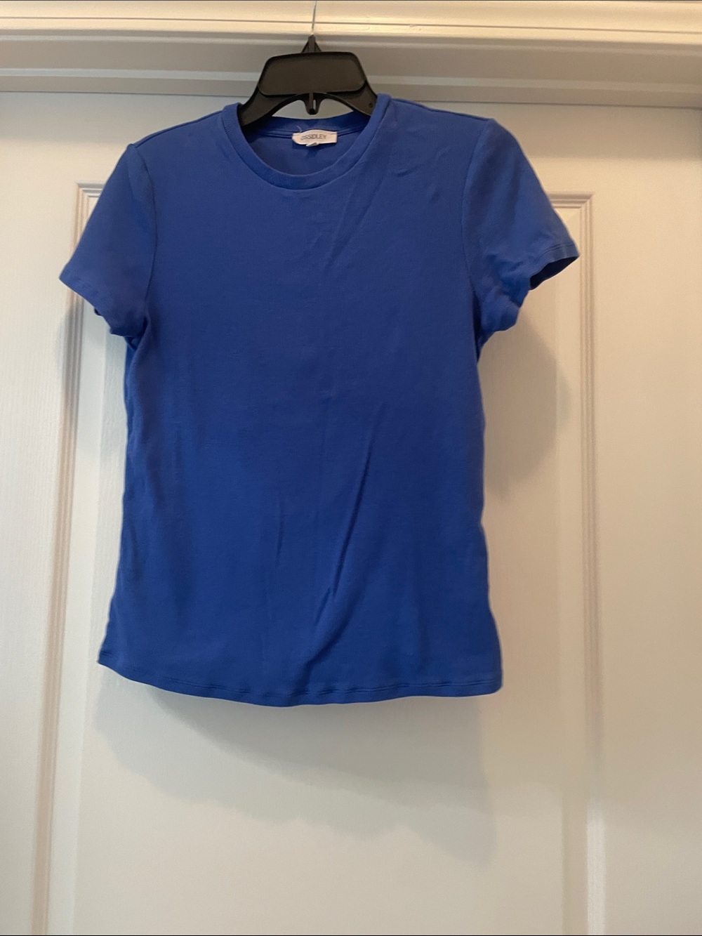 Classic Crewneck Women's Tee - Blue